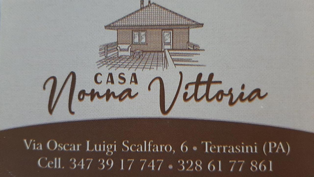 Casanonnavittoria Bed & Breakfast Terrasini Eksteriør bilde
